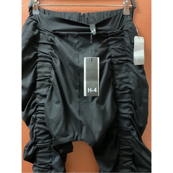 FOX’S ~Black Harem Siyay Pants (NWT) - Picture 5 of 10